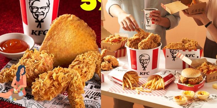 KFC tung combo 5 món chất lượng với giá chỉ 59K