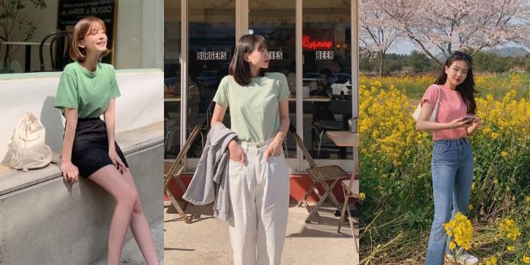 Áo phông pastel giúp bạn mặc đẹp xuyên hè