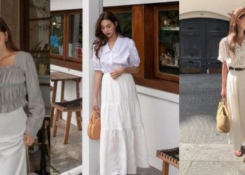 10 set chân váy theo phong cách tối giản