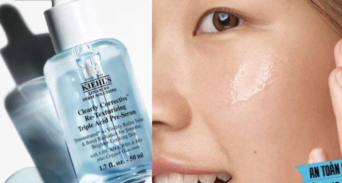 Tinh chất Pre – Serum lần đầu tiên ra mắt của Kiehl’s nhanh chóng được tín đồ làm đẹp yêu thích